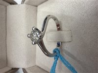 Anillo Amin Luxury HRD Antwerp  in Oro Diamante 0.26 Ct FLS26PBROB - FLS26PBROB